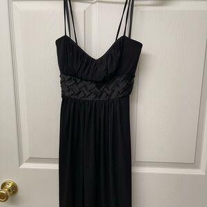 Black Spaghetti Strap Dress